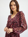 Orsay ORSAY borszínű mintás női ruha