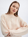 Orsay ORSAY bézsszínű női pulóverruha
