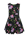 Orsay ORSAY Fekete lány virágos ruha