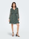 ONLY Zöld női virágos ruha ONLY Cera Cera