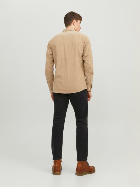 Jack & Jones Jack & Jones Classic férfi bézs színű kordbársony ing