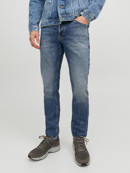 Jack & Jones Kék férfi egyenes szabású farmer Jack & Jones Tim