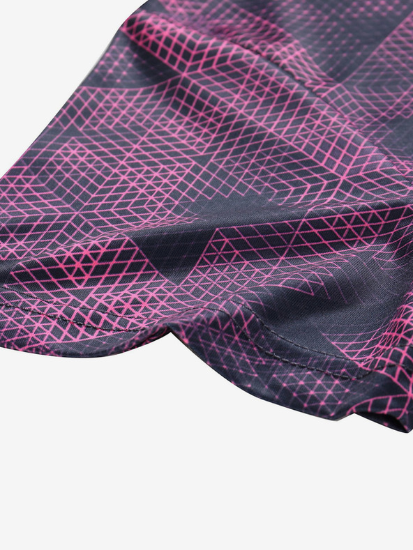 ALPINE PRO Lila és rózsaszín női póló ALPINE PRO QUATRA