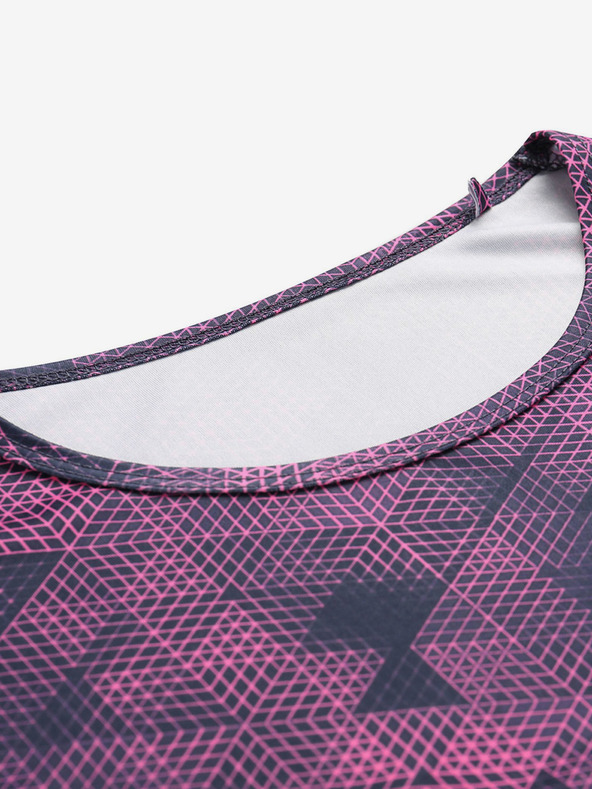 ALPINE PRO Lila és rózsaszín női póló ALPINE PRO QUATRA