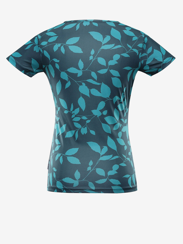 ALPINE PRO Petrol színű női póló ALPINE PRO QUATRA