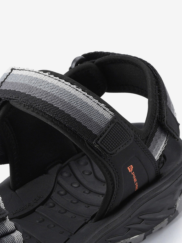 ALPINE PRO Fekete férfi szandál ALPINE PRO GERF