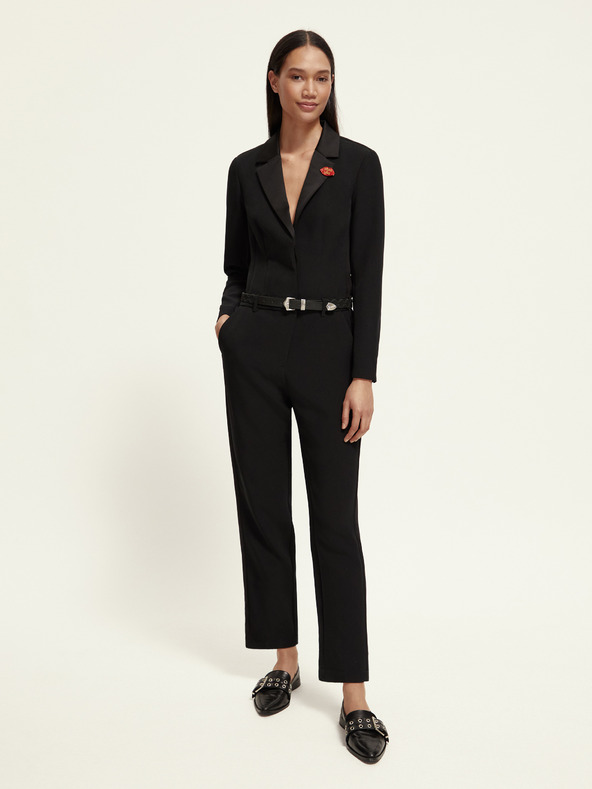 Scotch & Soda Fekete női overál Scotch & Soda