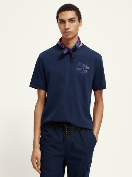 Scotch & Soda Sötétkék Scotch & Soda férfi ing
