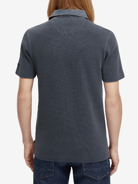 Scotch & Soda Sötétkék férfi pólóing Scotch & Soda Garment Dye