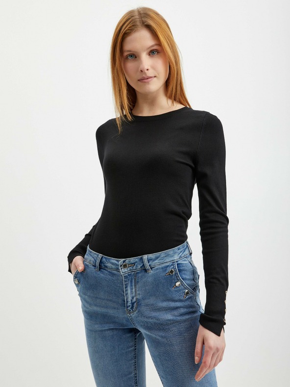 Orsay ORSAY könnyű fekete női pulóver