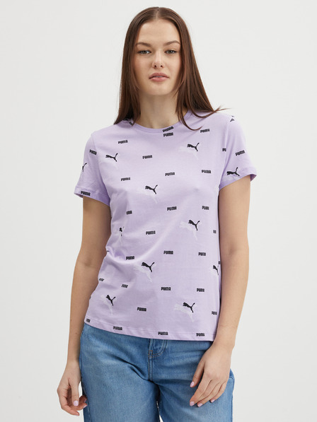 Puma Világos lila Puma női Logo Power póló