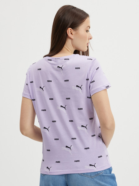 Puma Világos lila Puma női Logo Power póló