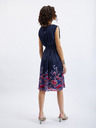 Orsay ORSAY sötét kék női virágmintás ruha