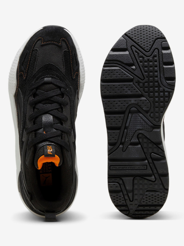 Puma Fekete férfi tornacipő bőr részletekkel Puma RS-X Effect Perf