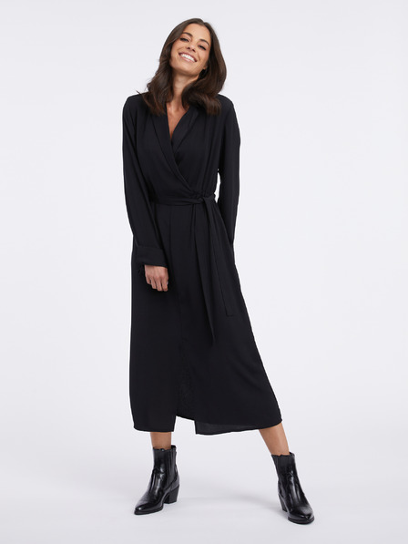AWARE by VERO MODA Fekete női maxiruha AWARE by VERO MODA Giselle AWARE by VERO MODA Giselle