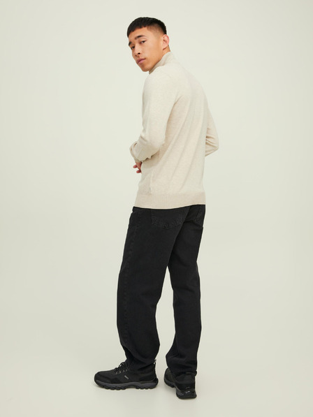Jack & Jones Bézs férfi Jack & Jones Emil pulóver
