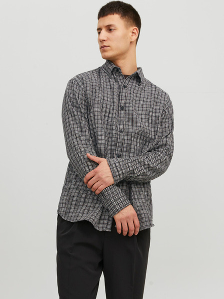 Jack & Jones Fekete Jack & Jones Gracia férfi kockás ing