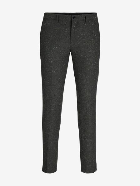 Jack & Jones Sötétszürke férfi Jack & Jones Franco gyapjúkeverék nadrág