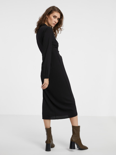 Jacqueline de Yong Fekete női wrap midi JDY Piper Piper