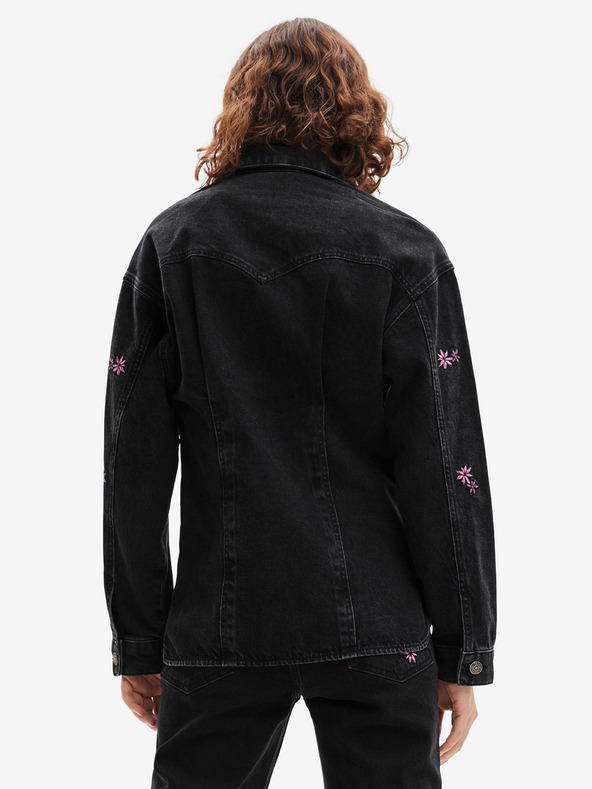 Desigual Fekete női Desigual Arkansas farmerdzseki