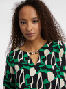 Orsay ORSAY zöld mintás női blúz