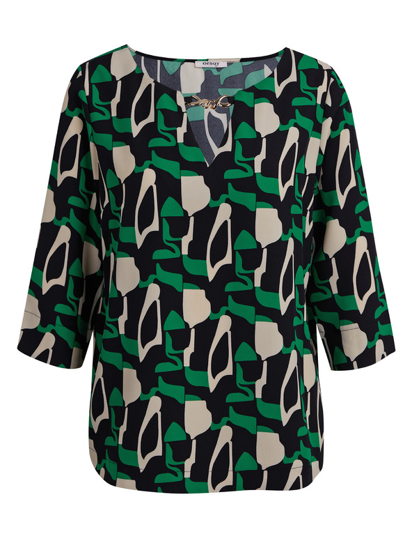 Orsay ORSAY zöld mintás női blúz