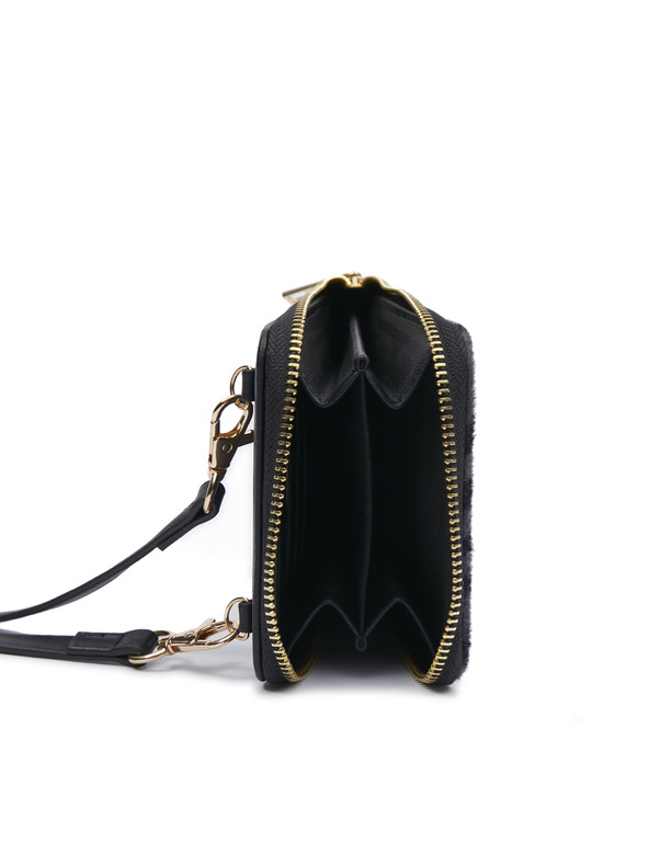 Orsay ORSAY fekete női mintás nyakpántos erszény