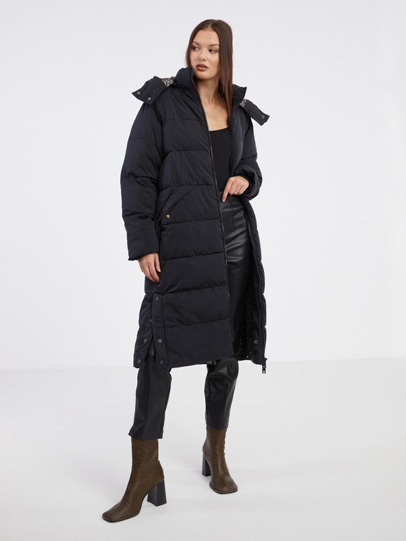 Scotch & Soda Fekete női kabát Scotch & Soda