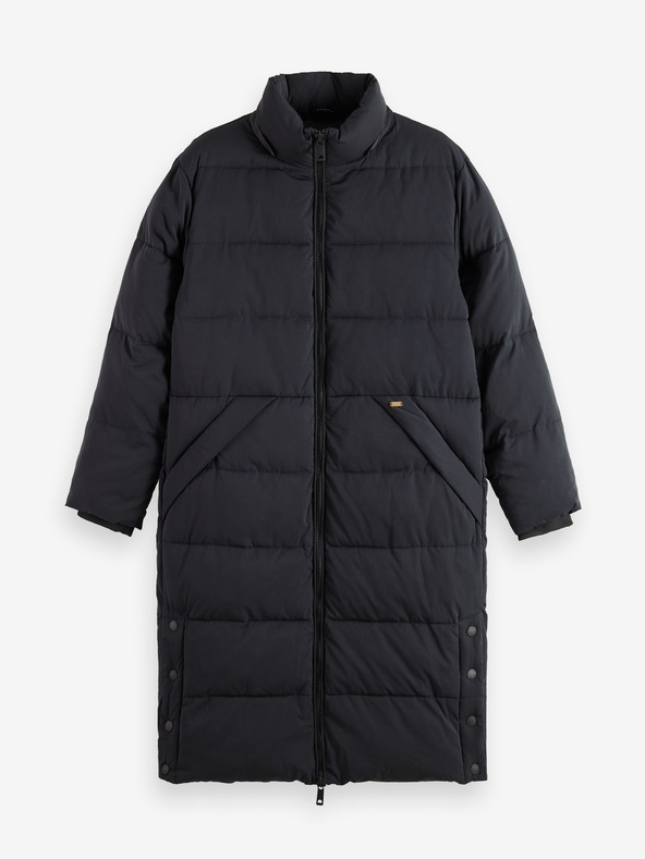 Scotch & Soda Fekete női kabát Scotch & Soda