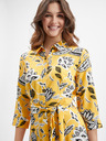 Orsay ORSAY sárga női virágmintás ruha