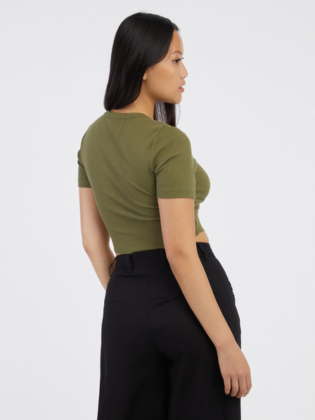 ONLY Khaki színű női Crop Top ONLY Lola