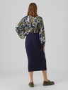 AWARE by VERO MODA Női zöld és kék virágos blúz AWARE by VERO MODA Grayce