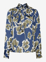 AWARE by VERO MODA Női zöld és kék virágos blúz AWARE by VERO MODA Grayce