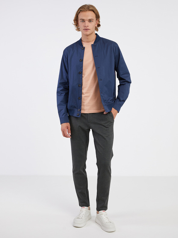 Scotch & Soda Sötétkék Scotch & Soda férfi télikabát