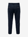 ONLY & SONS Sötétkék férfi lenvászon keverék nadrág ONLY & SONS Leo
