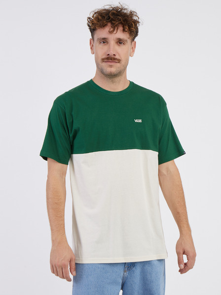 Vans Fehér és zöld férfi VANS Colorblock póló