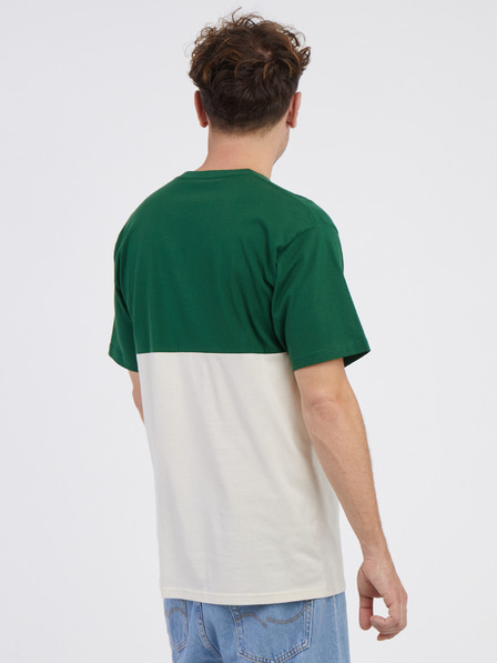 Vans Fehér és zöld férfi VANS Colorblock póló