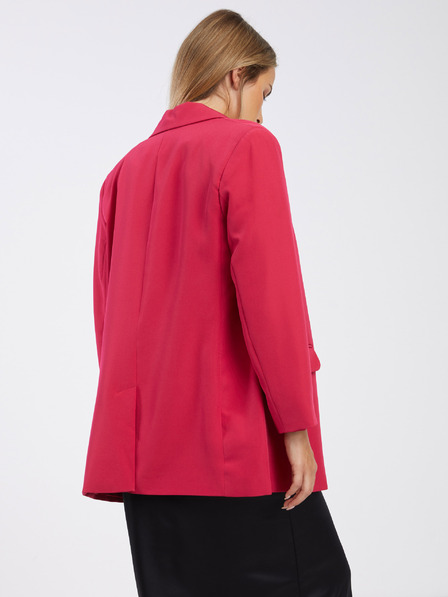 ONLY Sötét rózsaszín női oversized kabát ONLY Lana