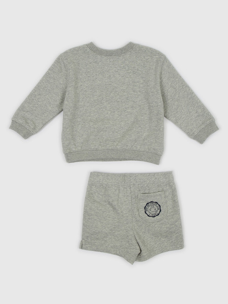 GAP Baby kapucnis pulóver és rövidnadrág GAP