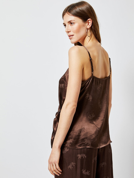 Dorothy Perkins Barna mintás felső Dorothy Perkins