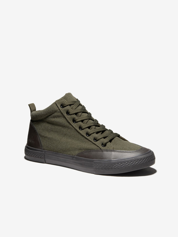 Ombre Clothing Fekete és zöld Férfi tornacipő Ombre ruházat T377