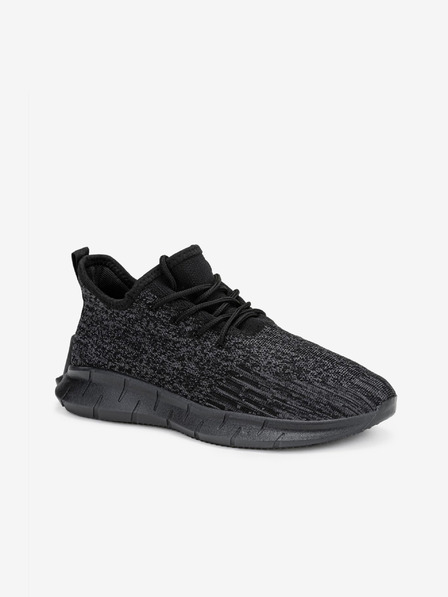 Ombre Clothing Fekete férfi barna tornacipő Ombre ruházat