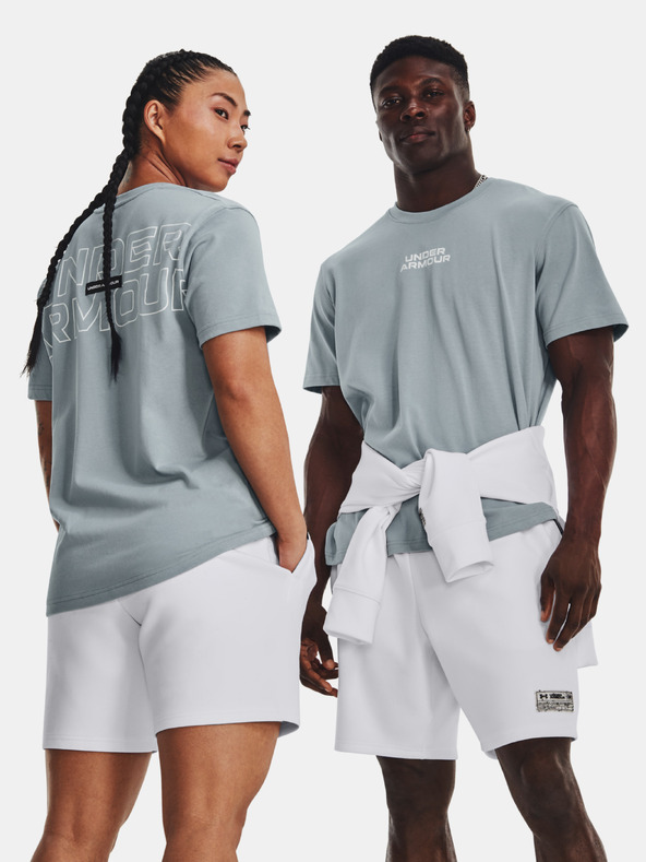 Under Armour Unisex póló Under Armour UA OUTLINE HEAVYWEIGHT SS