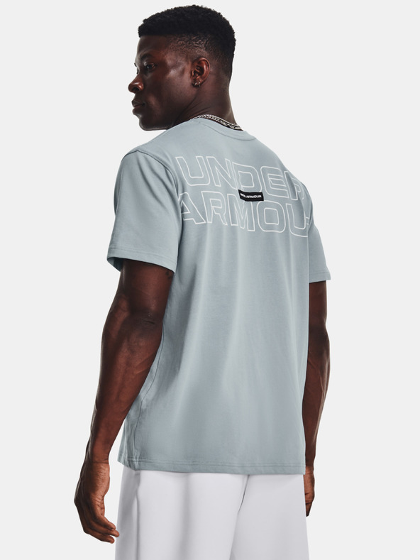 Under Armour Unisex póló Under Armour UA OUTLINE HEAVYWEIGHT SS