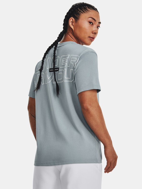 Under Armour Unisex póló Under Armour UA OUTLINE HEAVYWEIGHT SS