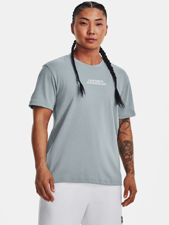 Under Armour Unisex póló Under Armour UA OUTLINE HEAVYWEIGHT SS