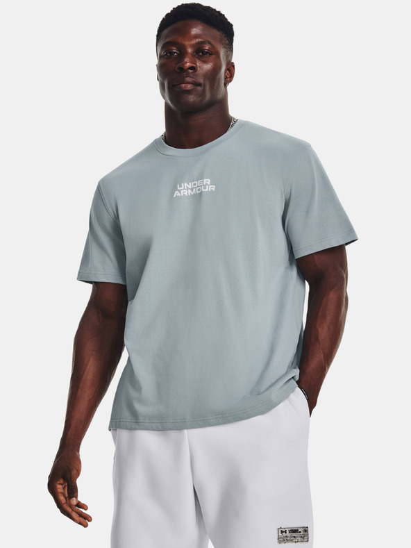 Under Armour Unisex póló Under Armour UA OUTLINE HEAVYWEIGHT SS