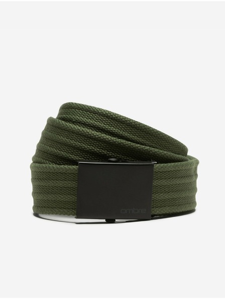 Ombre Clothing Zöld férfi öv Ombre ruházat