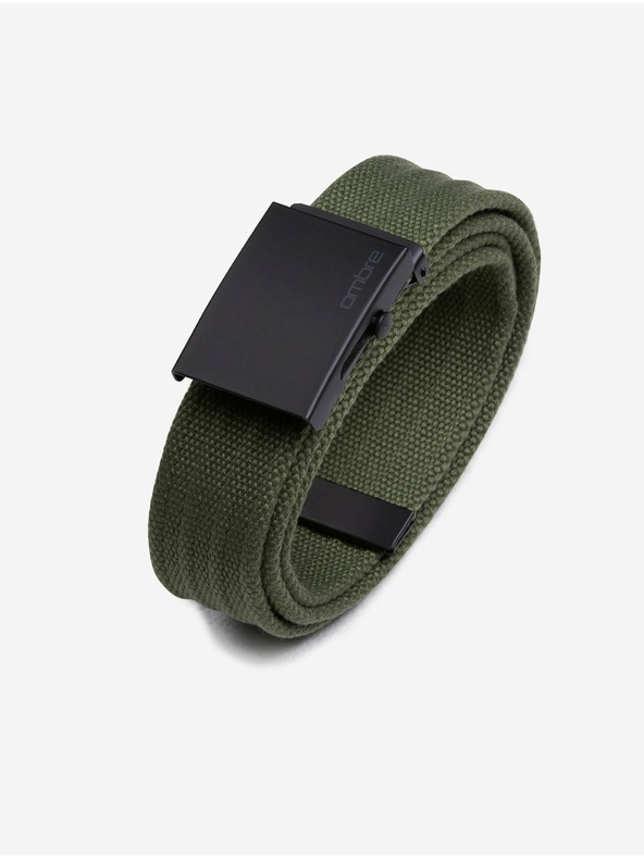 Ombre Clothing Zöld férfi öv Ombre ruházat