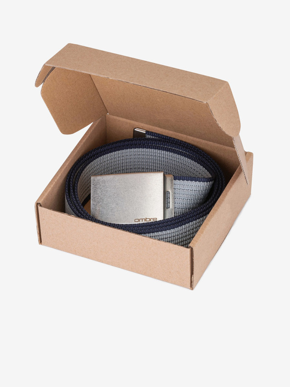 Ombre Clothing Szürke férfi Ombre Clothing öv